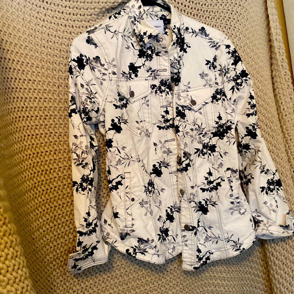 Floral printed Liverpool jacket in medium
